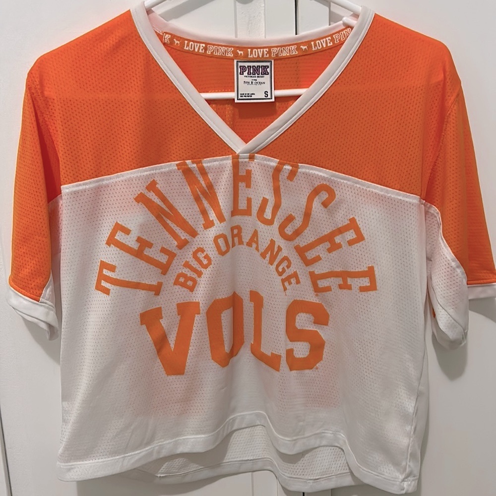 PINK VS Tennessee Vols. Cropped Jersey